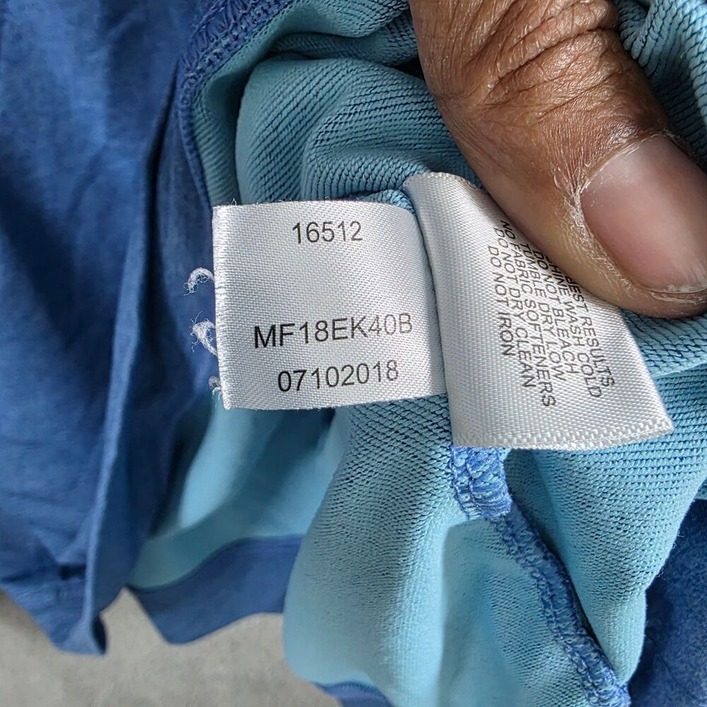 Peter Millar Performance Quarter Zip Pullover Men’s Blue Size 2XL - Picture 6 of 11